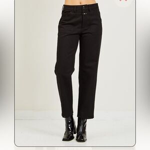 CLOSED ABE Cotton Pants in navy blue